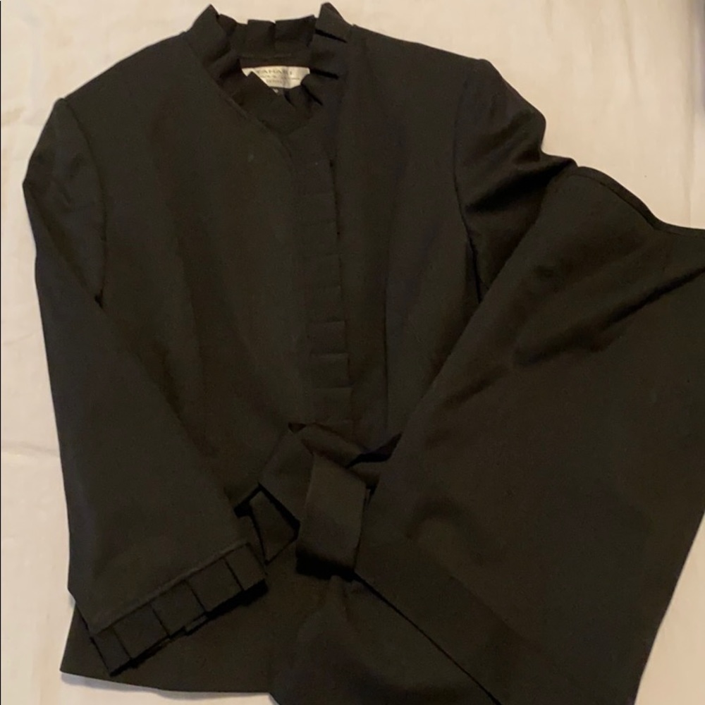 Tahari Petite | Black skirt suit, 10P